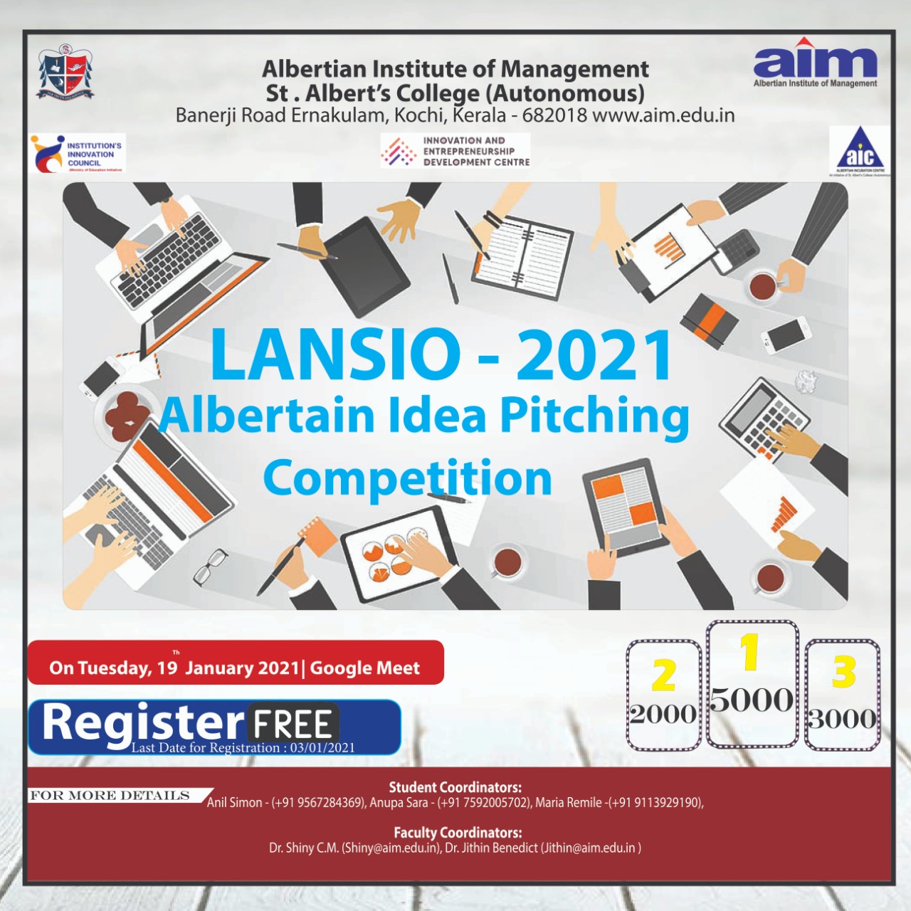 Lansio- 2021 Albertian Idea Pitching Competition